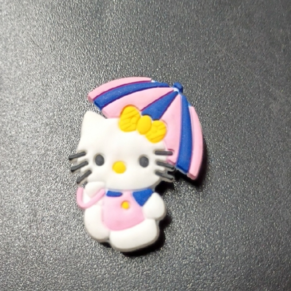 Cute Hello Kitty Pin with Umbrella